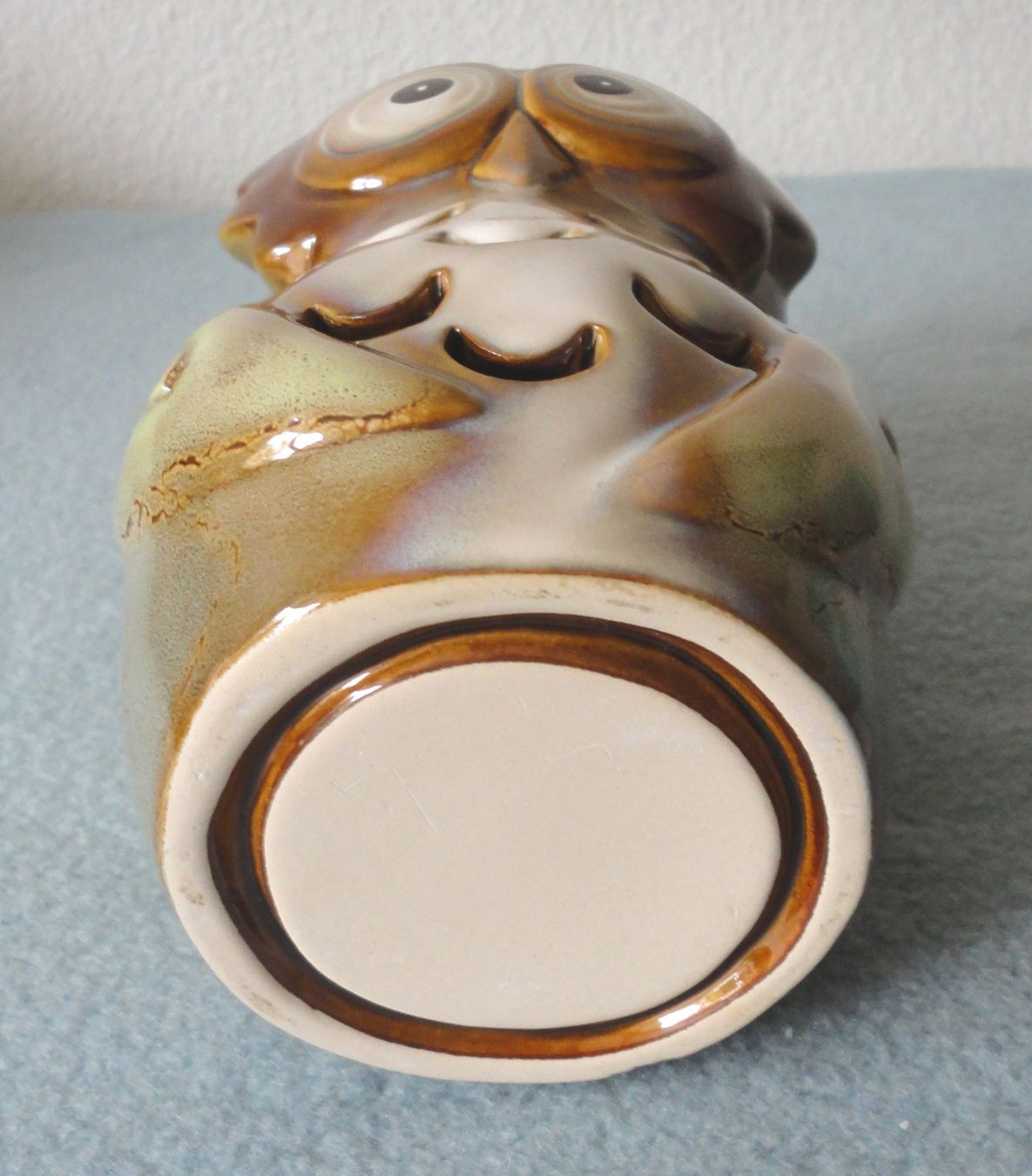 Portacandele: Duft-Lampe aus Keramik in Form  einer Eule H = 18cm – Nuovo (secondo la descrizione) da zürich venduto da parts5060 3