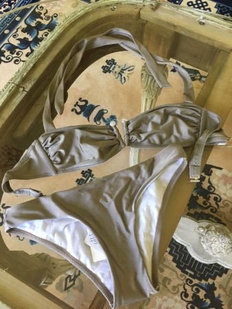 GLOBUS BIKINI SET, GR. 36, SANDFARBE, NEU, WUNDERSCHÖN!