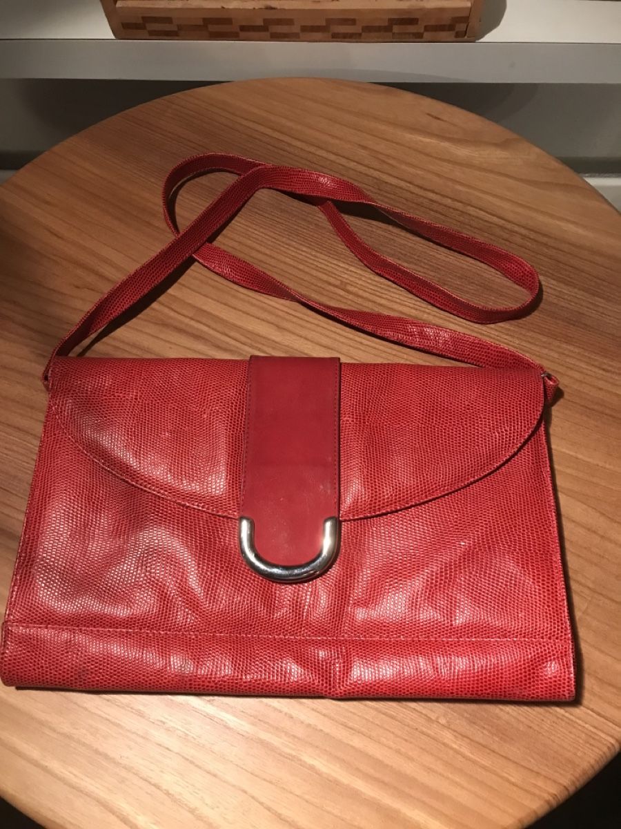 Borse da donna: Handtasche, Lederoptik, vermutlich sogar Leder – Usato da Zürich venduto da VictoriaV01