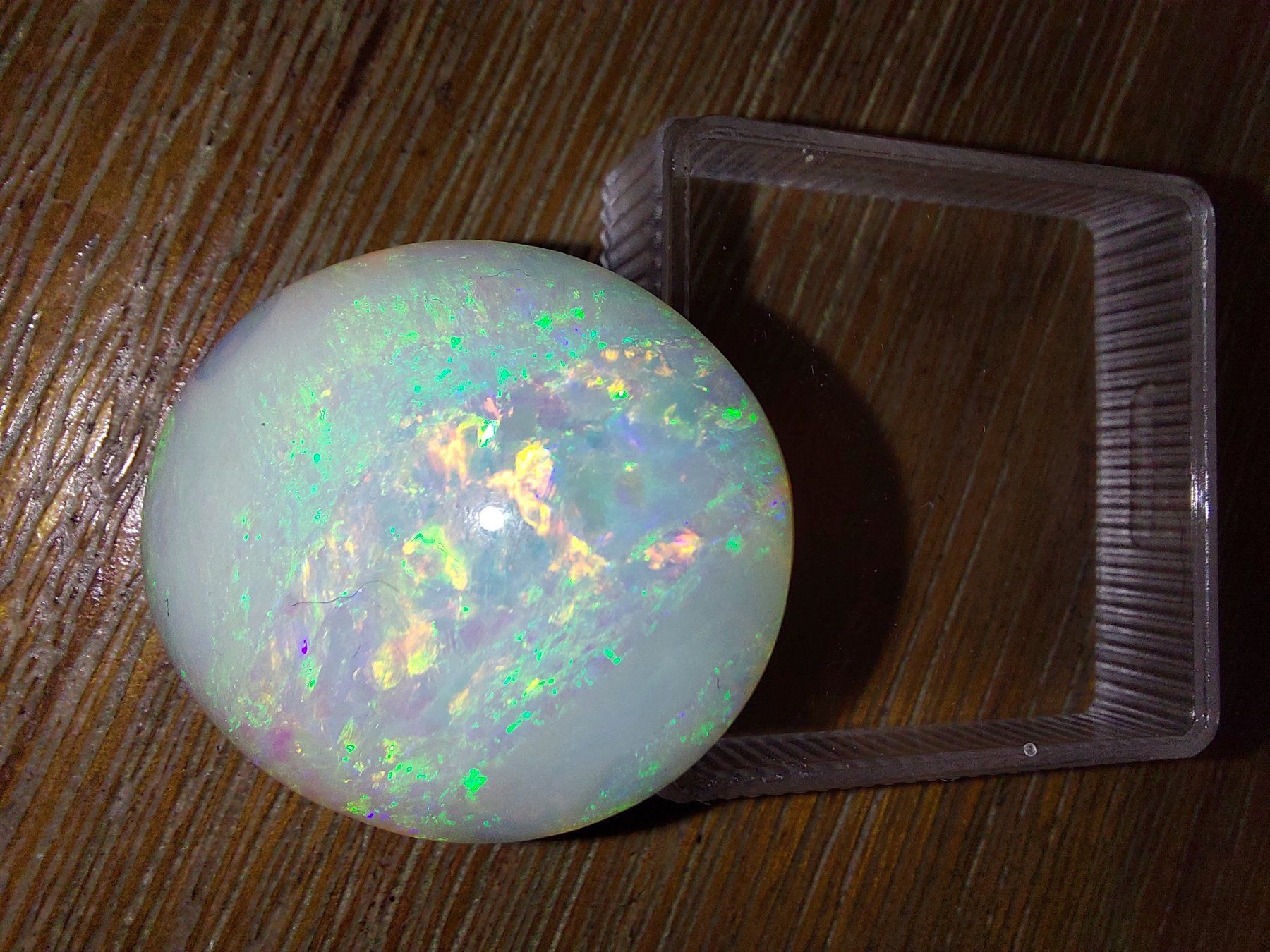 Edelsteine: Opal oval mit schönem Farbenspiel 29.85ct – Neu (gemäss Beschreibung) aus Klingnau von Tamina5 1