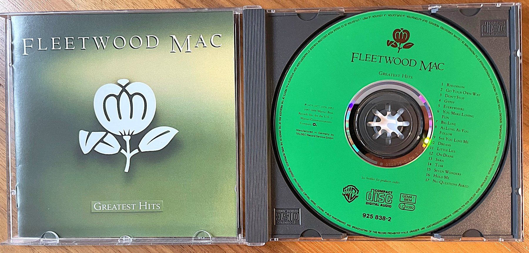 CD: CD - FLEETWOOD MAC - Greatest Hits – Usato da Wattwil venduto da webrawa