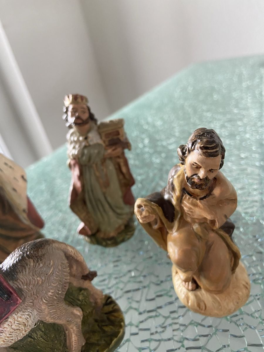 Statuette: 4 Weihnachtskrippen Figuren – Usato da Oftringen venduto da andrax 2
