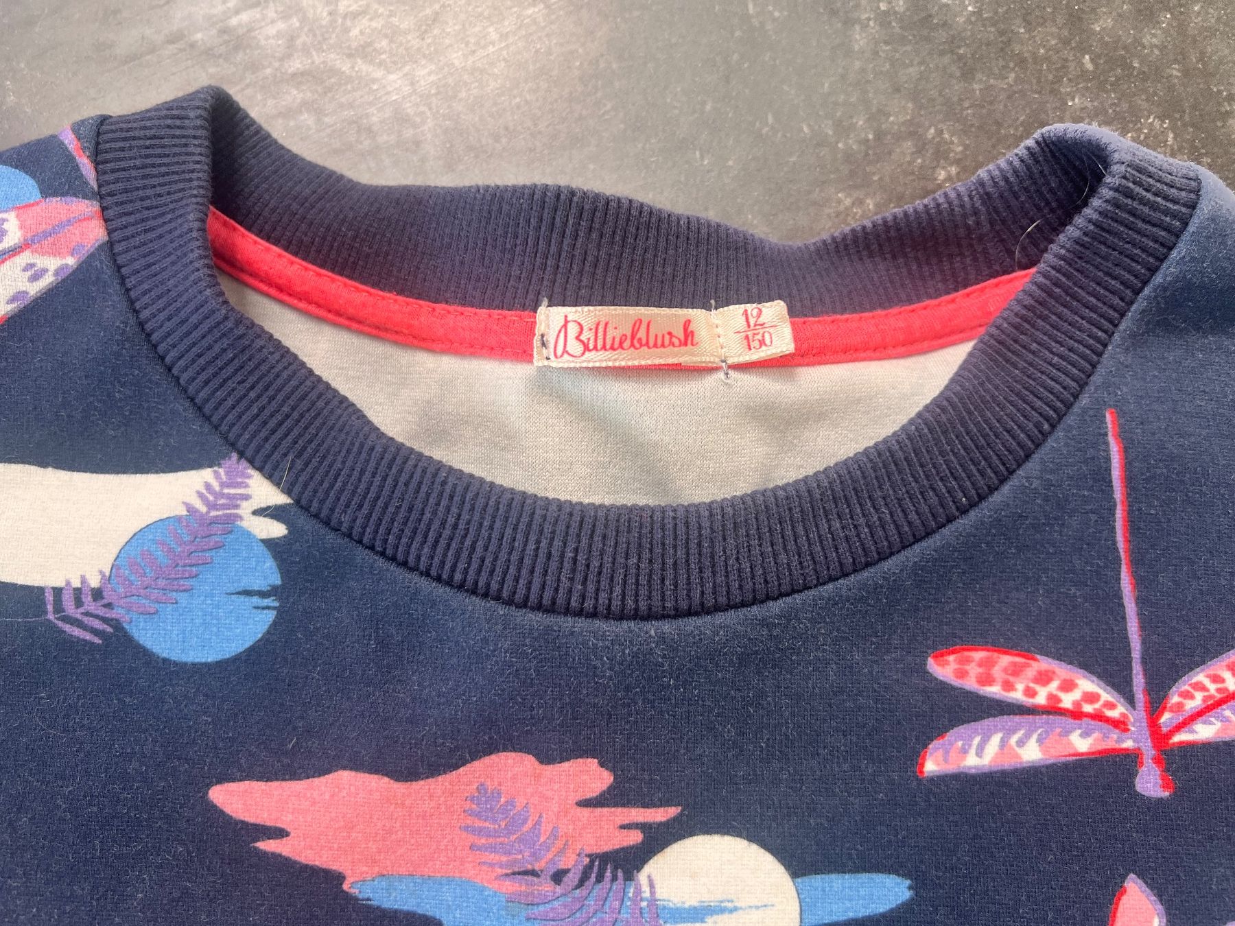 Billieblush Vestiti & Gonne: Billieblush Kleid, Gr. 152, Langarm, Libellen Muster Top – Usato da Muri b. Bern venduto da suedamerika1 1