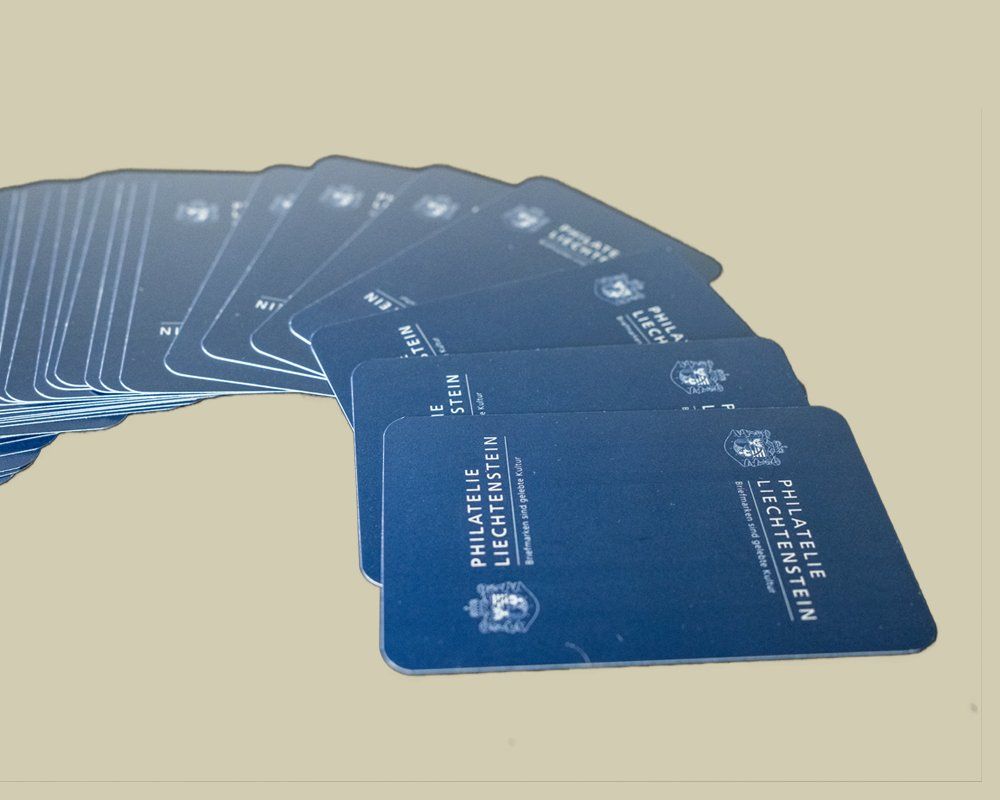 Tutti i francobolli: NFT-Jasskarten-Briefmarke, Liechtenstein, Schilten Nr.4 – Usato da Rickenbach SO venduto da Bytebull 7