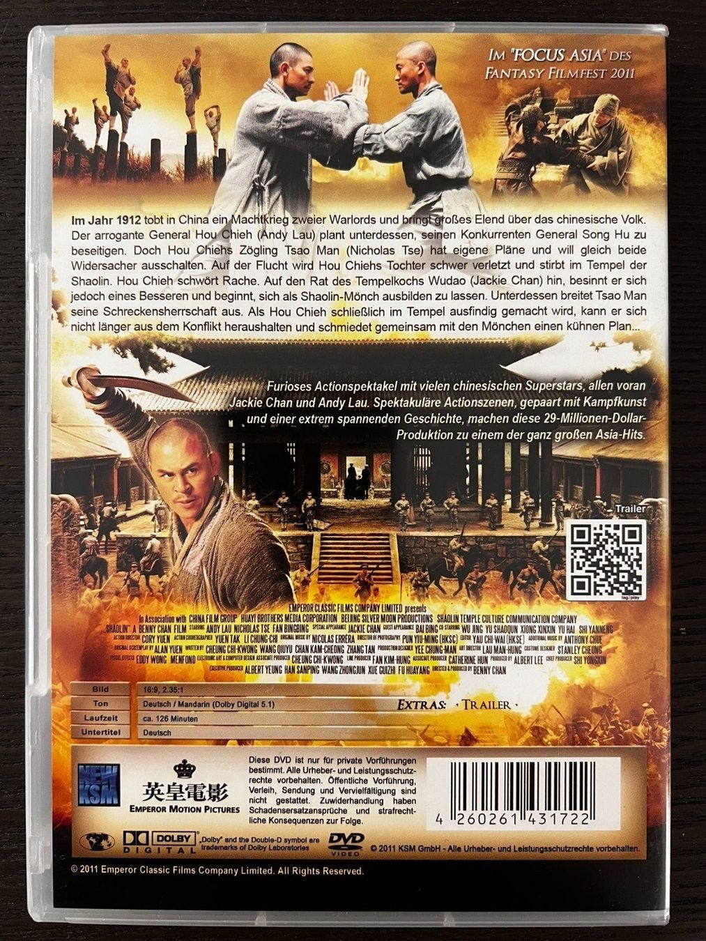 Tous les DVDs: Shaolin – D'occasion à Zürich par FilmFreunde 1