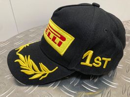 Pirelli 1ST Formel 1 Fan-Cap, Einheitsgrösse schwarz Neu!