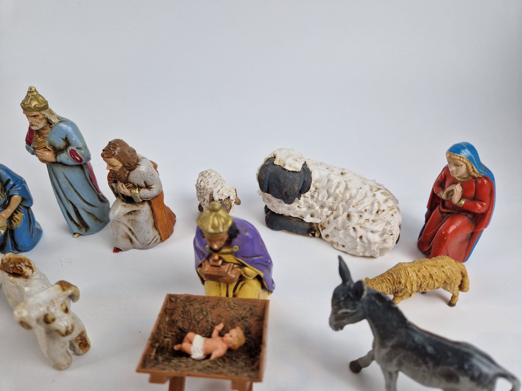 Tutte le decorazioni: Mini Weihnachtsfiguren (Krippe) – Usato da Muhen venduto da Restwert_Muhen 5