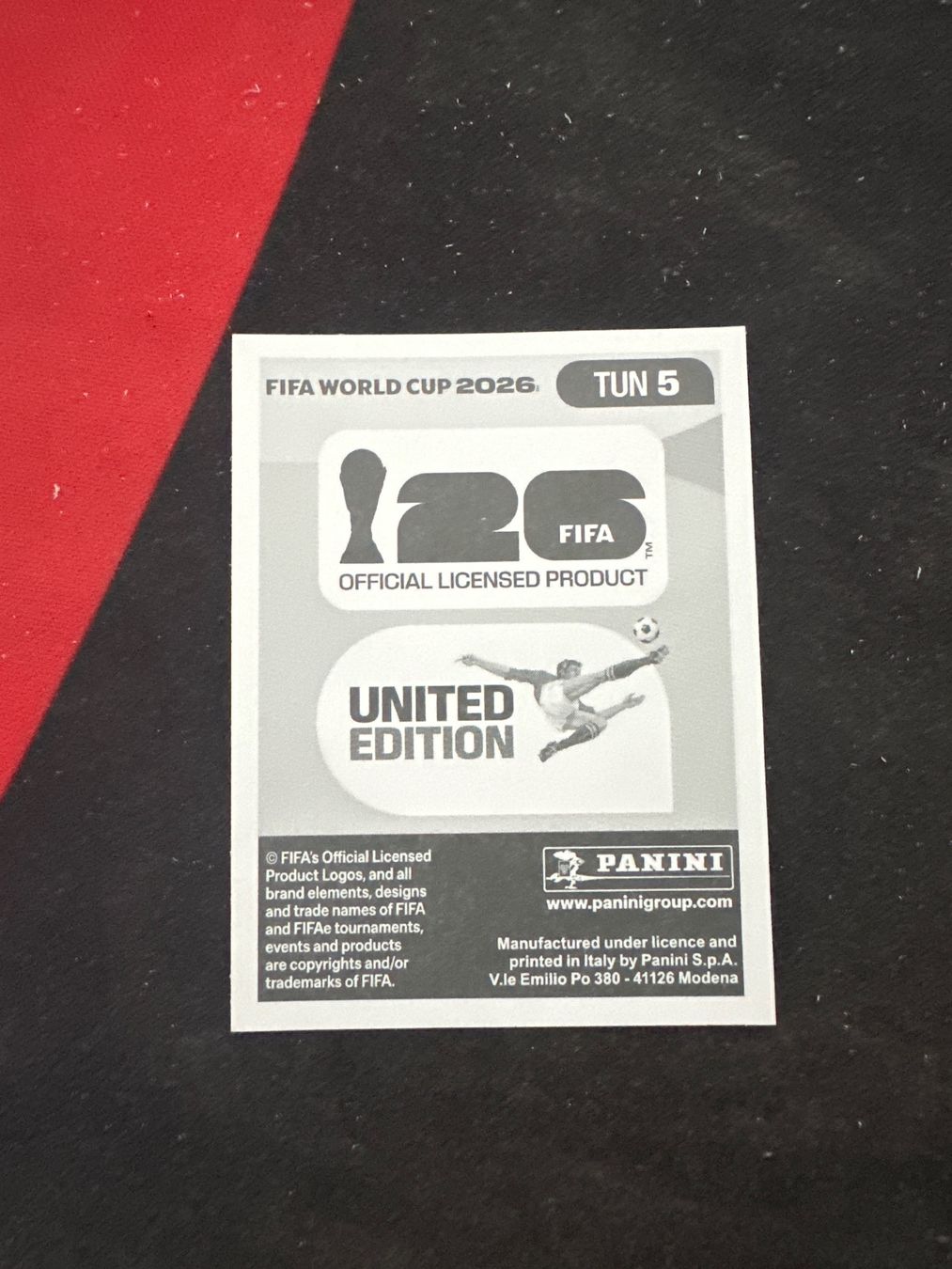 Panini Carte collezionabili: Panini FIFA WM 2026 Sticker - TUN 5 – Usato da Sulz AG venduto da DealWerk 1