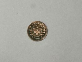 Schweiz 2 Rappen 1898