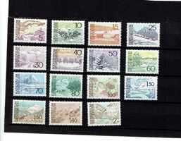 Briefmarken Liechtenstein 1972/73