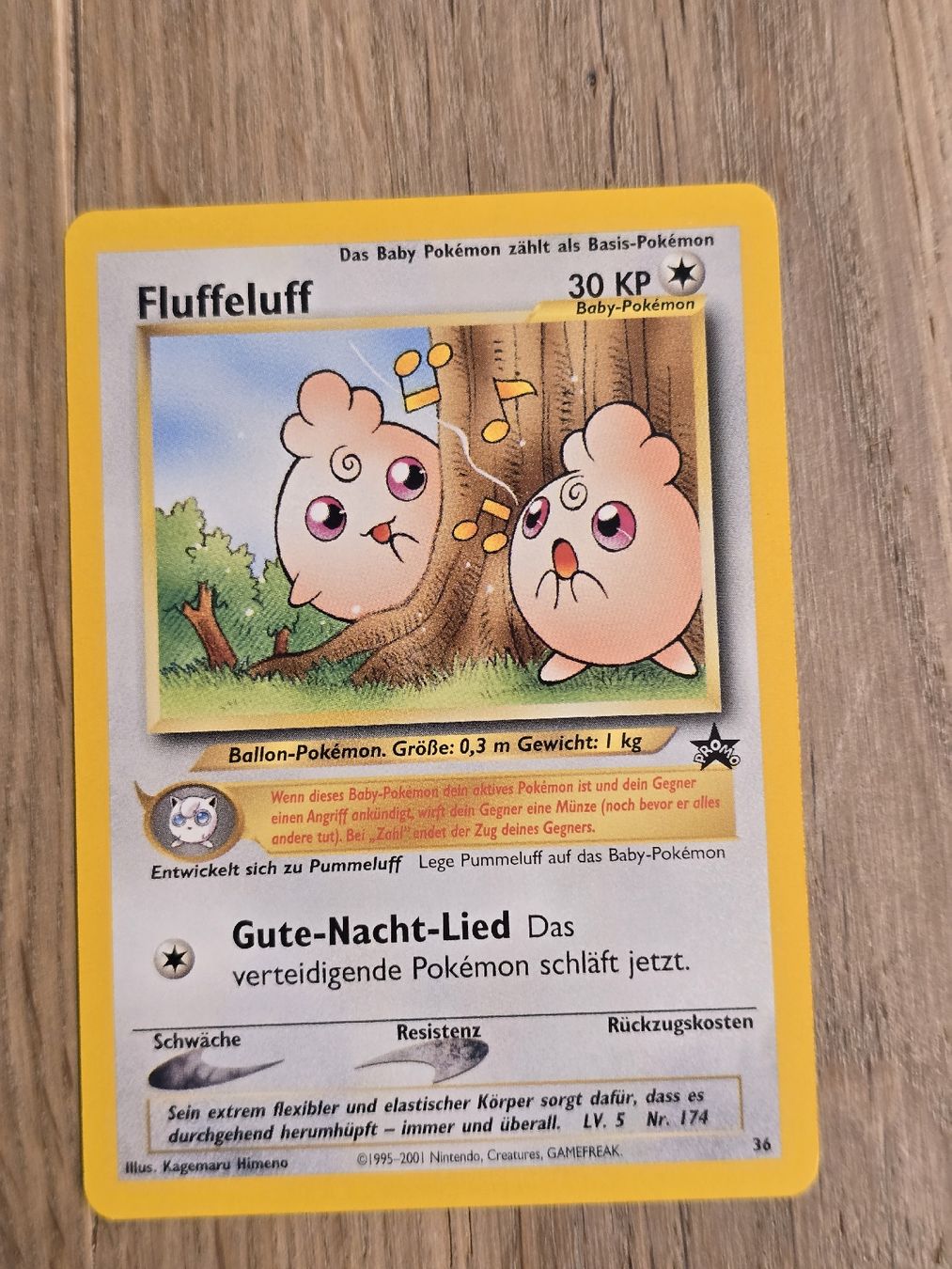 Pokémon Carte collezionabili: Pokémon Fluffeluff WP36 Promo – Nuovo (secondo la descrizione) da Thun venduto da Miginemo
