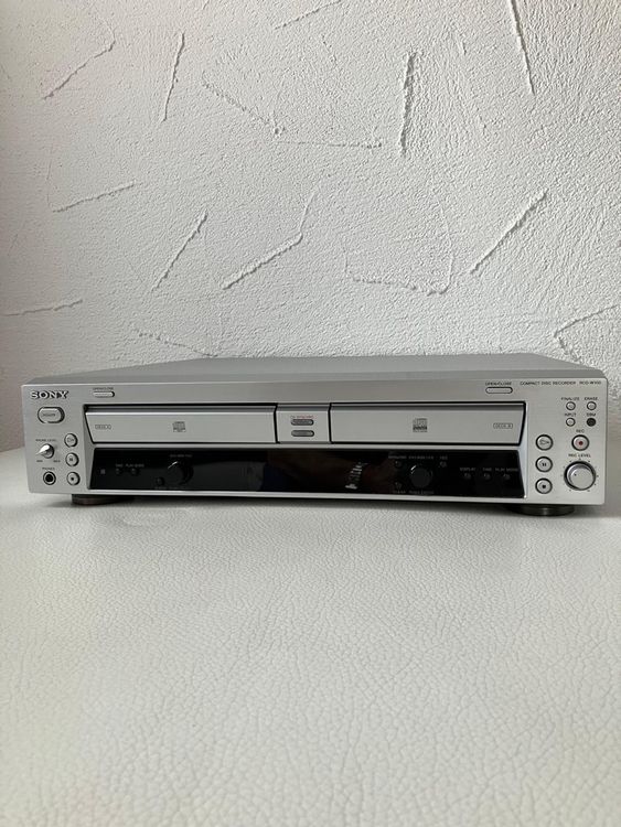 Sony CD-Recorder RCD-W100 Compact Disc (Neu (gemäss Beschreibung)) in ...