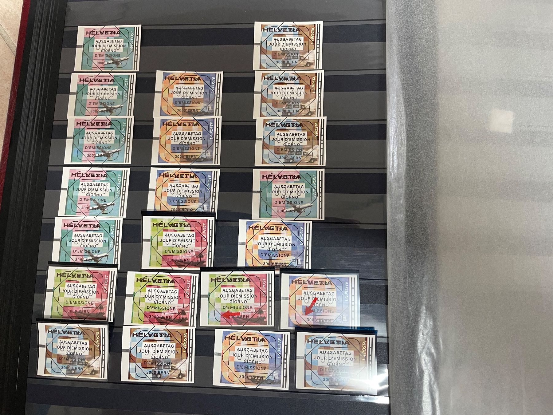 Alle Briefmarken: Bel alb. Linder 64 p. PP** – Gebraucht aus Sonceboz-Sombeval von Comment2 9