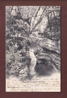 Dans les Gorges de l'AREUSE - 1902