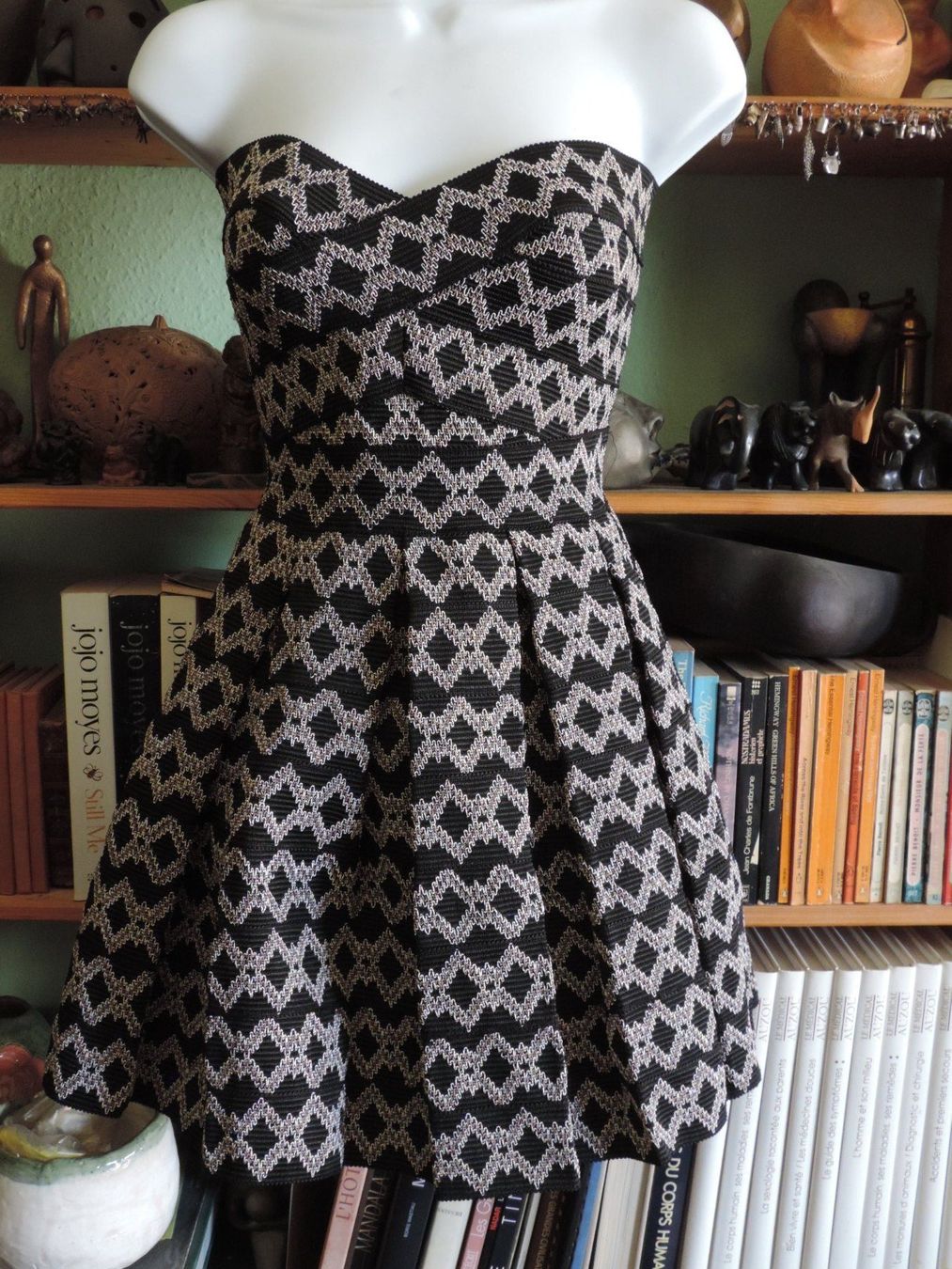 Vestiti: jolie robe bustier noir et blanche – Usato da Genève venduto da Axelle333 5