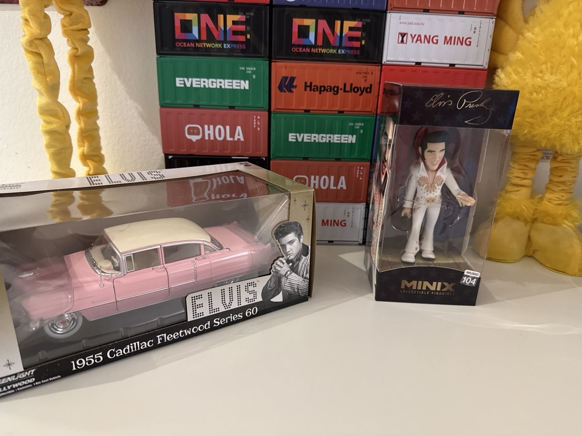 Statuette: MINIX Elvis Presley Sammelfigur NEU  – Nuovo e nell'imballaggio originale da Basel venduto da Zomeg 3