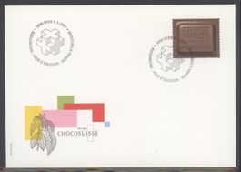 2001, FDC, Sondermarke Schokolade