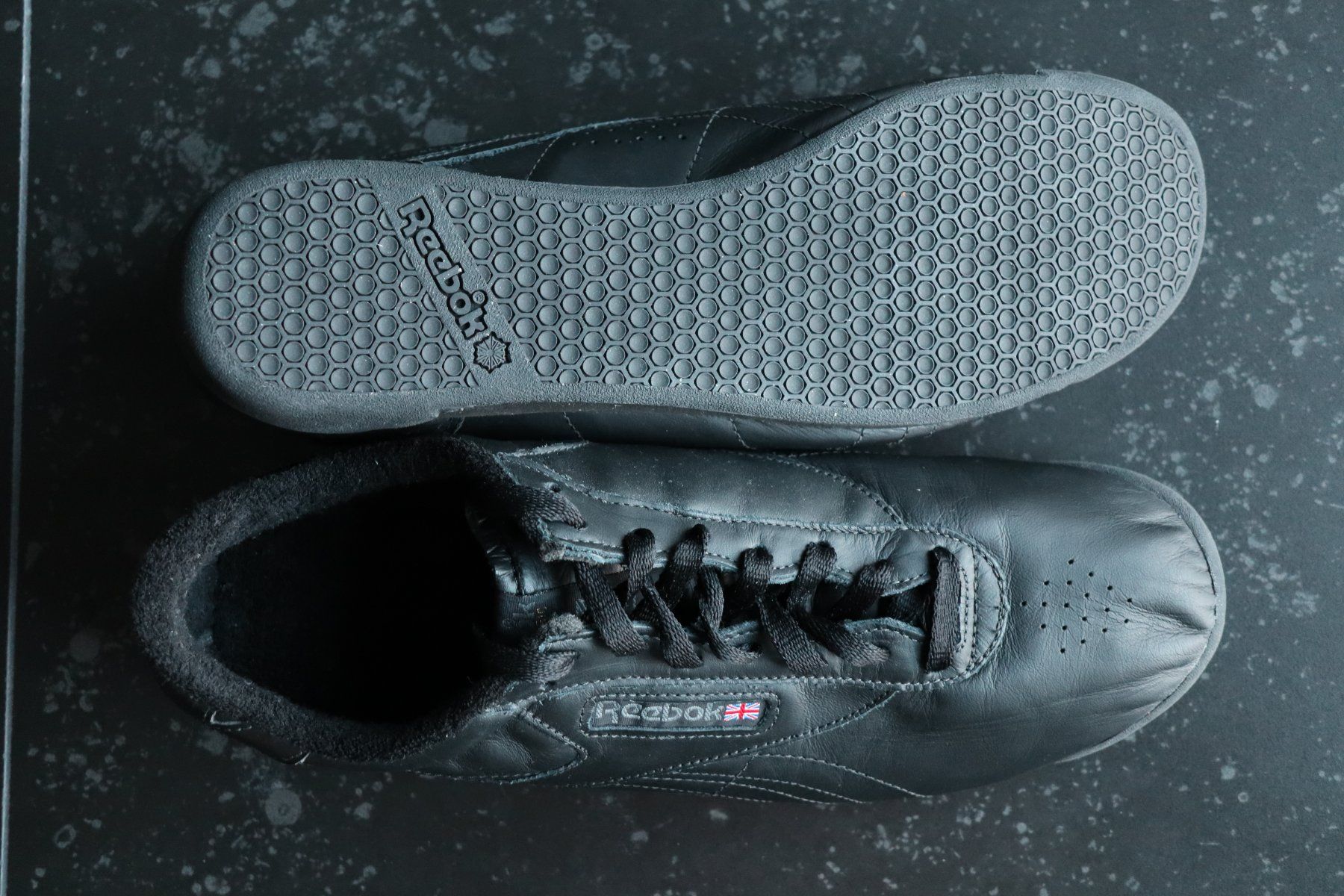 Reebok Scarpe da uomo: Reebok Freestyle Low Black Classic Gr. 44 – Nuovo e nell'imballaggio originale da Wädenswil venduto da Diddl4u 2