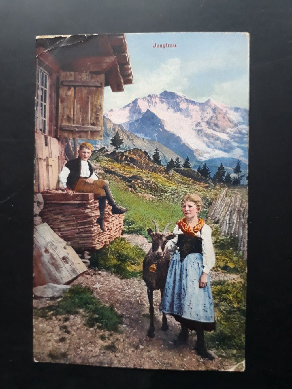 Cartoline postali: AK Jungfrau, 1921 – Usato da Herzogenbuchsee venduto da Herkules9