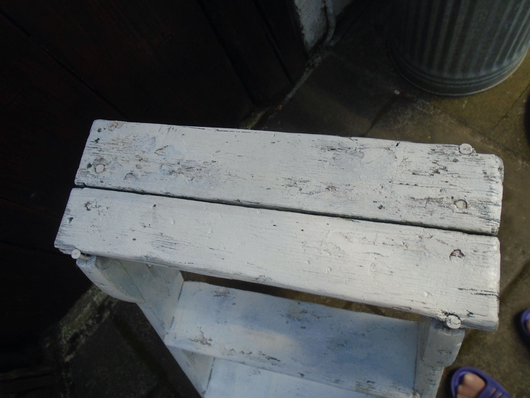 Scale: alte Leiter / Gartendeko / Pflanzenständer/ Shabby – Usato da Duggingen venduto da NostalgieTrend 1