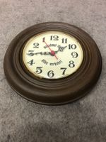 Rückwärtsläufer Wanduhr