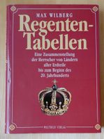 Regenten-Tabellen Reprint der Ausgabe von 1906
