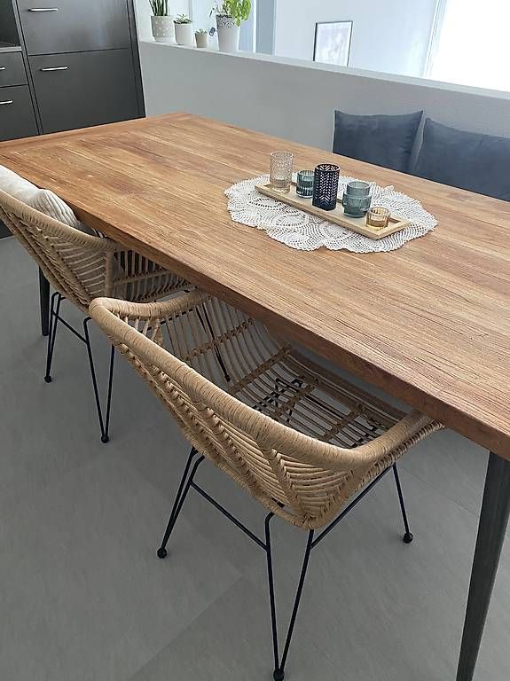 Westwing Sedie: 2 Polyrattan-Armlehnenstühle – Usato da Boniswil venduto da steffig03 2