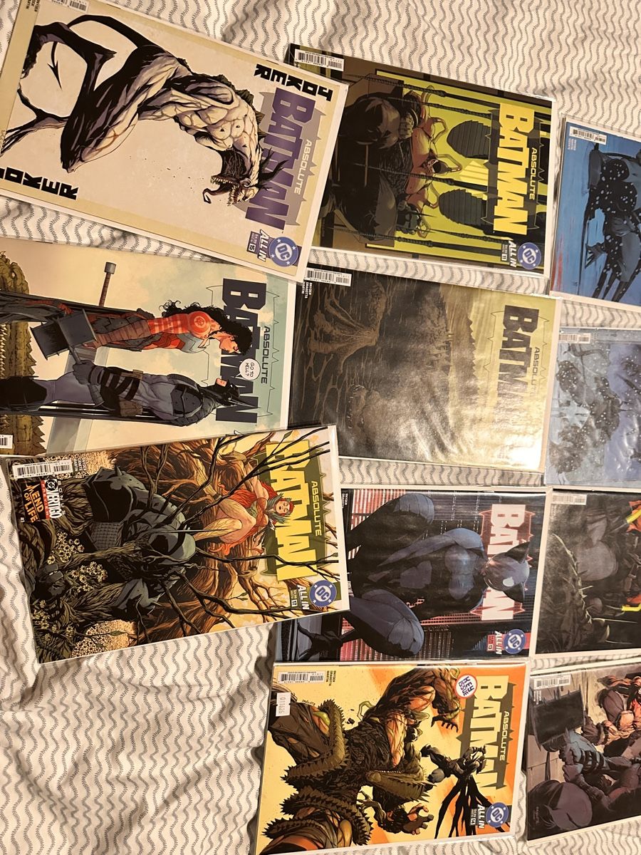 Fumetti: Absolute Batman Full Run 1-17 with Variants (missing 1 and3) – Usato da Gattikon venduto da 386ComicEmpire 3