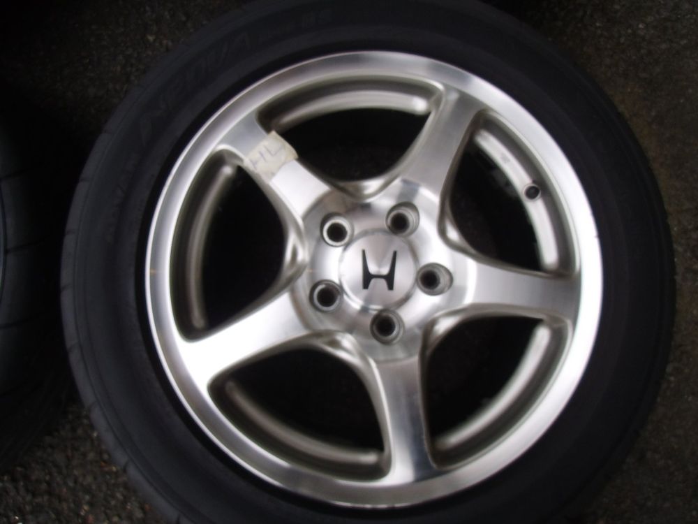 HONDA S2000 Original Komplettradsatz mit neuen SEMI SLICKS (Neu (gemäss ...