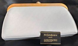 Tasche / Clutch mit Magnetverschluss -Yves Saint Laurent -
