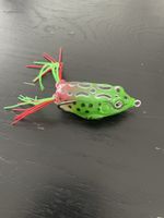 Kunstköder Topwater Angeln Frosch Gummi 55 mm 11gr