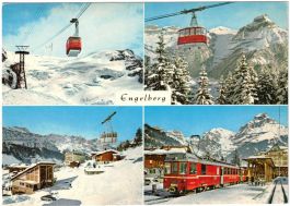 Engelberg - 4 Bild AK