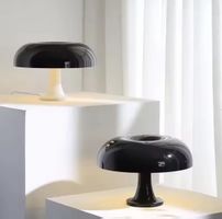 Pilz Lampe, schwarz/weiss, Designer-Look!