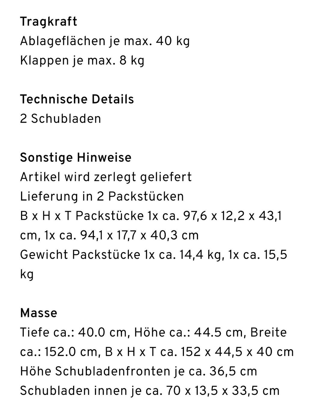 TV Möbel: Lowboard Metall CN3 mit Schubladen – Neu (gemäss Beschreibung) aus Alchenstorf von nad_xwf2 2