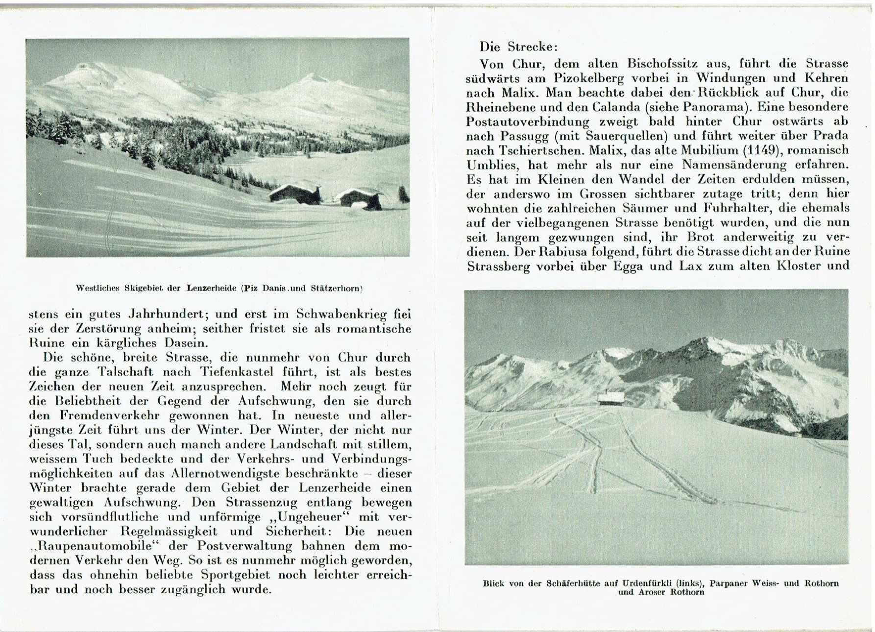 Livres: Die Lenzerheide - Poststrasse – D'occasion à Flims - Dorf par Stagediver 4