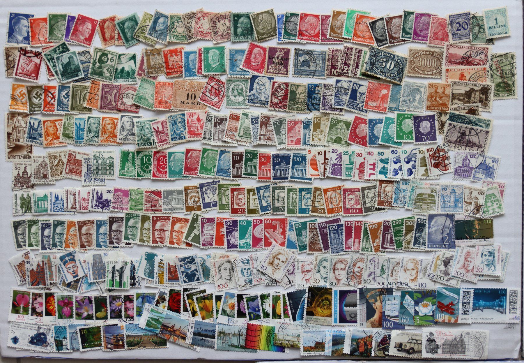 Alle Briefmarken: Briefmarken Deutschland – Gebraucht aus Oberentfelden von lakipul 1