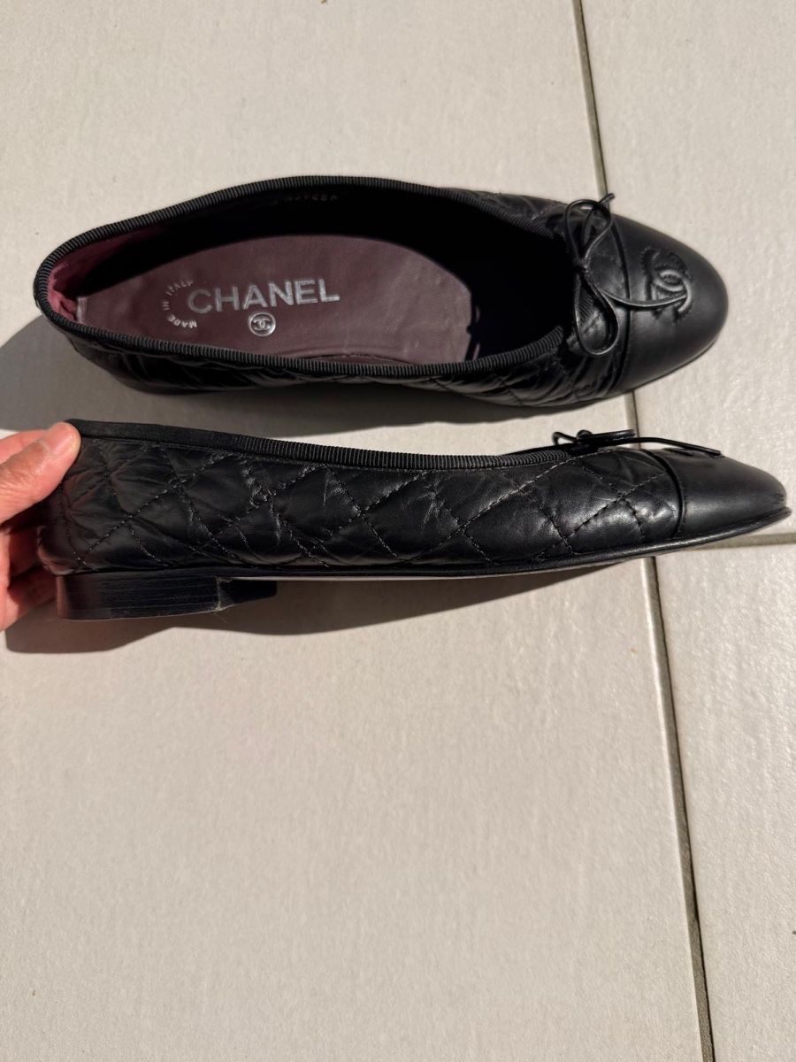 Chanel Scarpe da donna: Chanel Ballerina in schwarz – Usato da Unterlunkhofen venduto da Kaw71 2