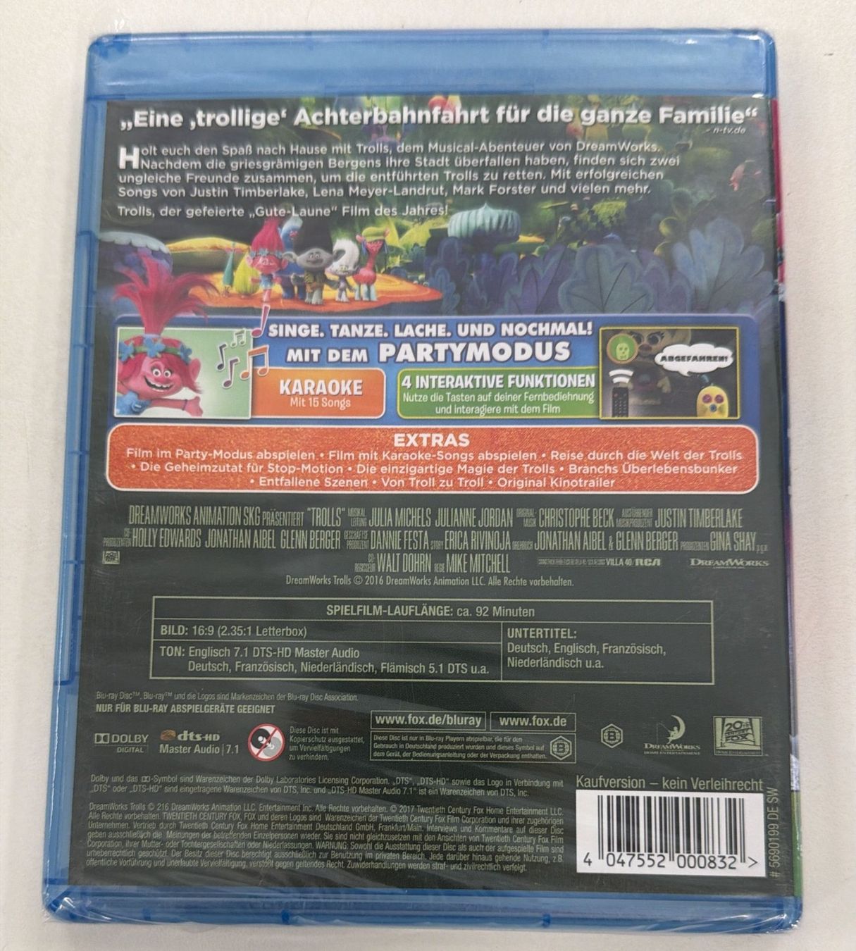 Tous les DVDs: TROLLIS BLU-RAY – Neuf avec emballage d'origine à Zürich par freioccasionen 1