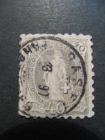Stehende Helvetia 69b gestempelt
