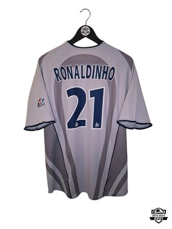 RONALDINHO #21 Original PSG 2001-02 Away Trikot