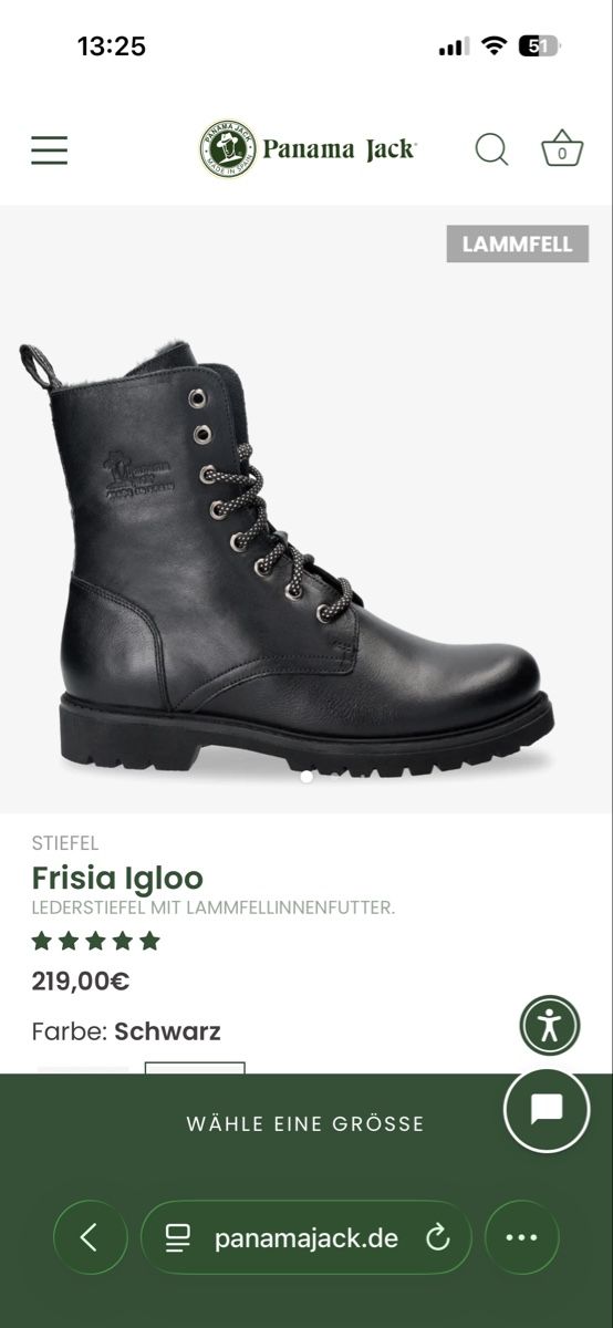 Panama Jack Scarpe da donna: Panama Jack Boots mit Lammfell – Usato da Solothurn venduto da cas_l9mk 6