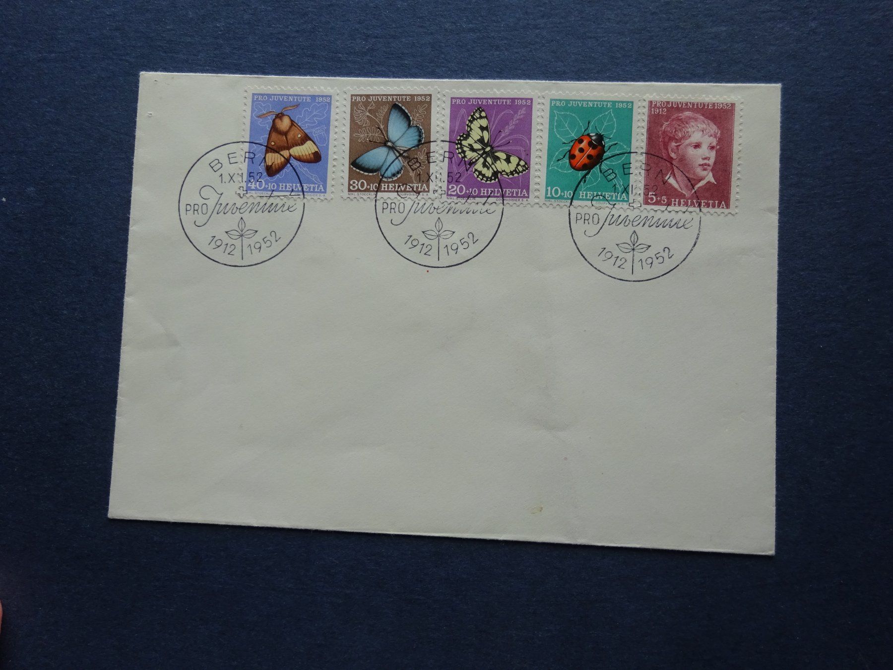 Tutti i francobolli: 1952 Pro Juventute FDC – Usato da Appenzell-Steinegg venduto da adi1975 2