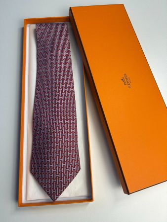Hermès H-Monogram Krawatte