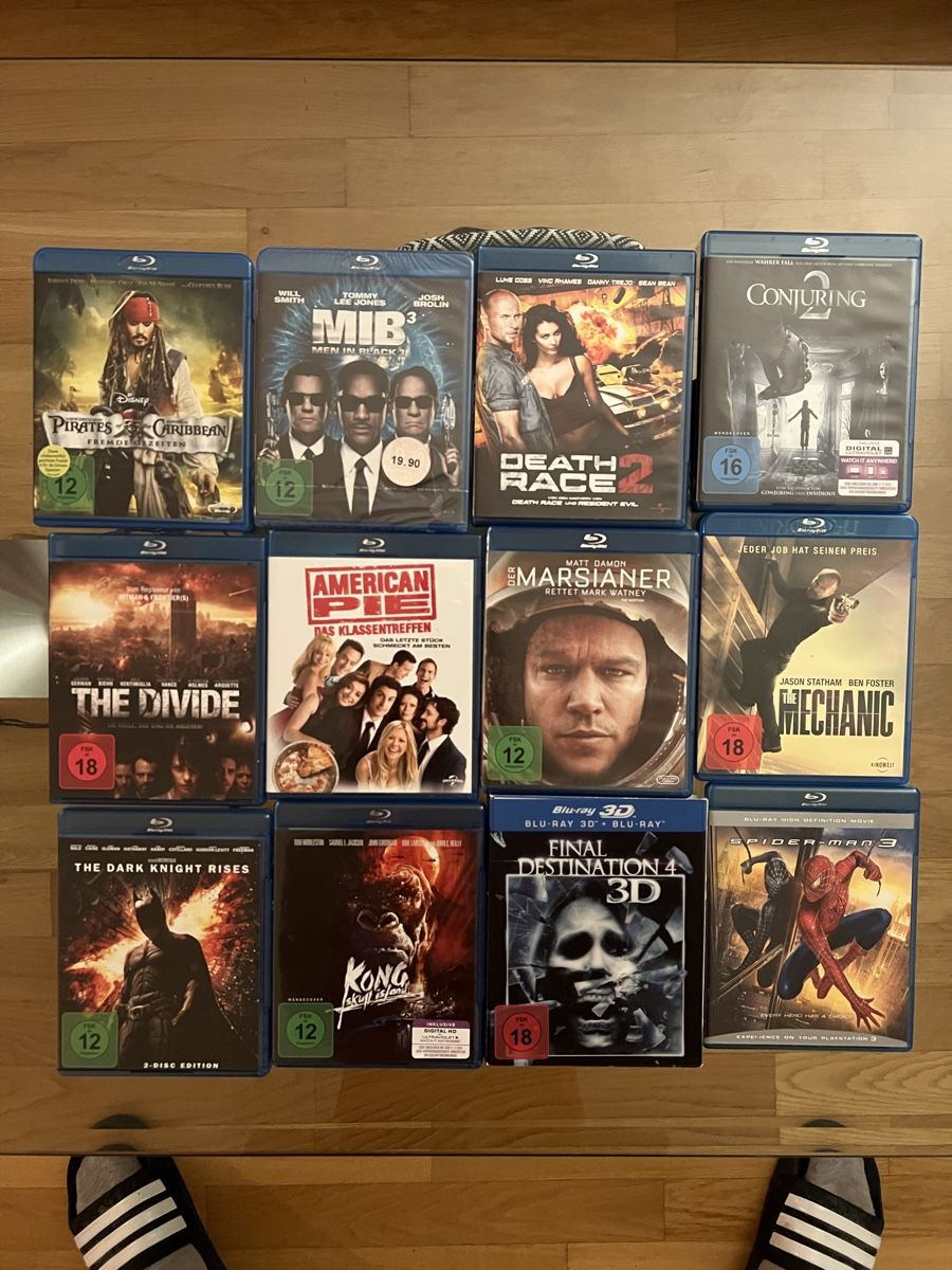 Tutti i DVDs: 54 DVD‘s/Blueray‘s – Usato da Huttwil venduto da Karly24 2