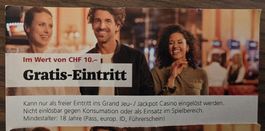 Eintritt Grand Casino Luzern