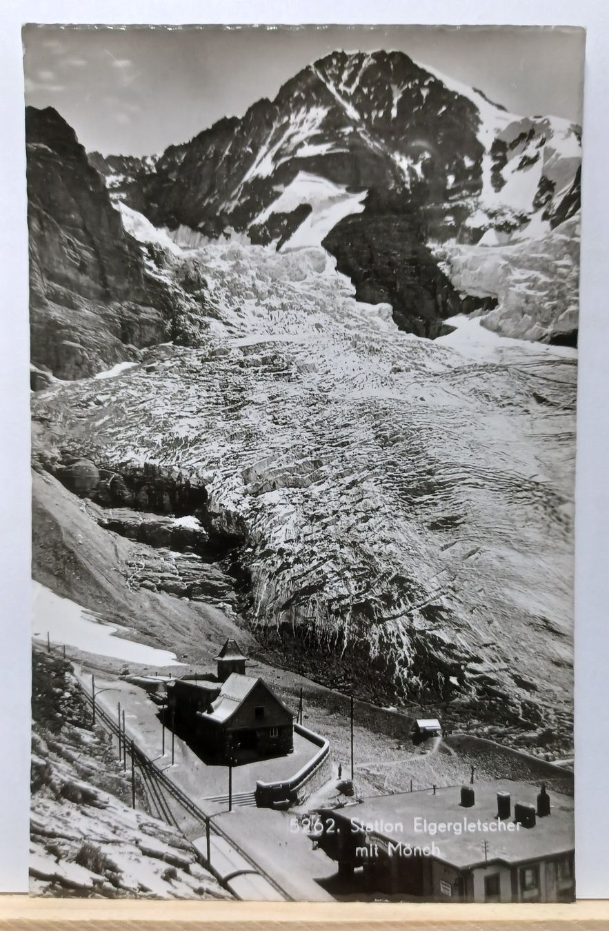 Ansichtskarten: BE, No. 5262, Station Eigergletscher – Gebraucht aus Aarau Rohr von mgvw