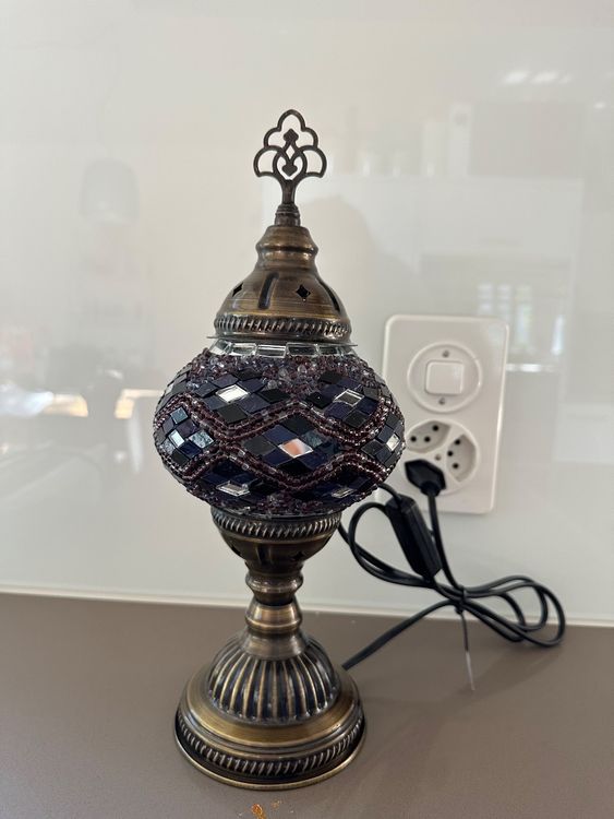 Orientalische Stehlampe aus dem Oman, lila | Kaufen auf Ricardo