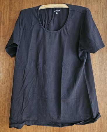 T-shirt Chicoree noir taille XL état utilisé