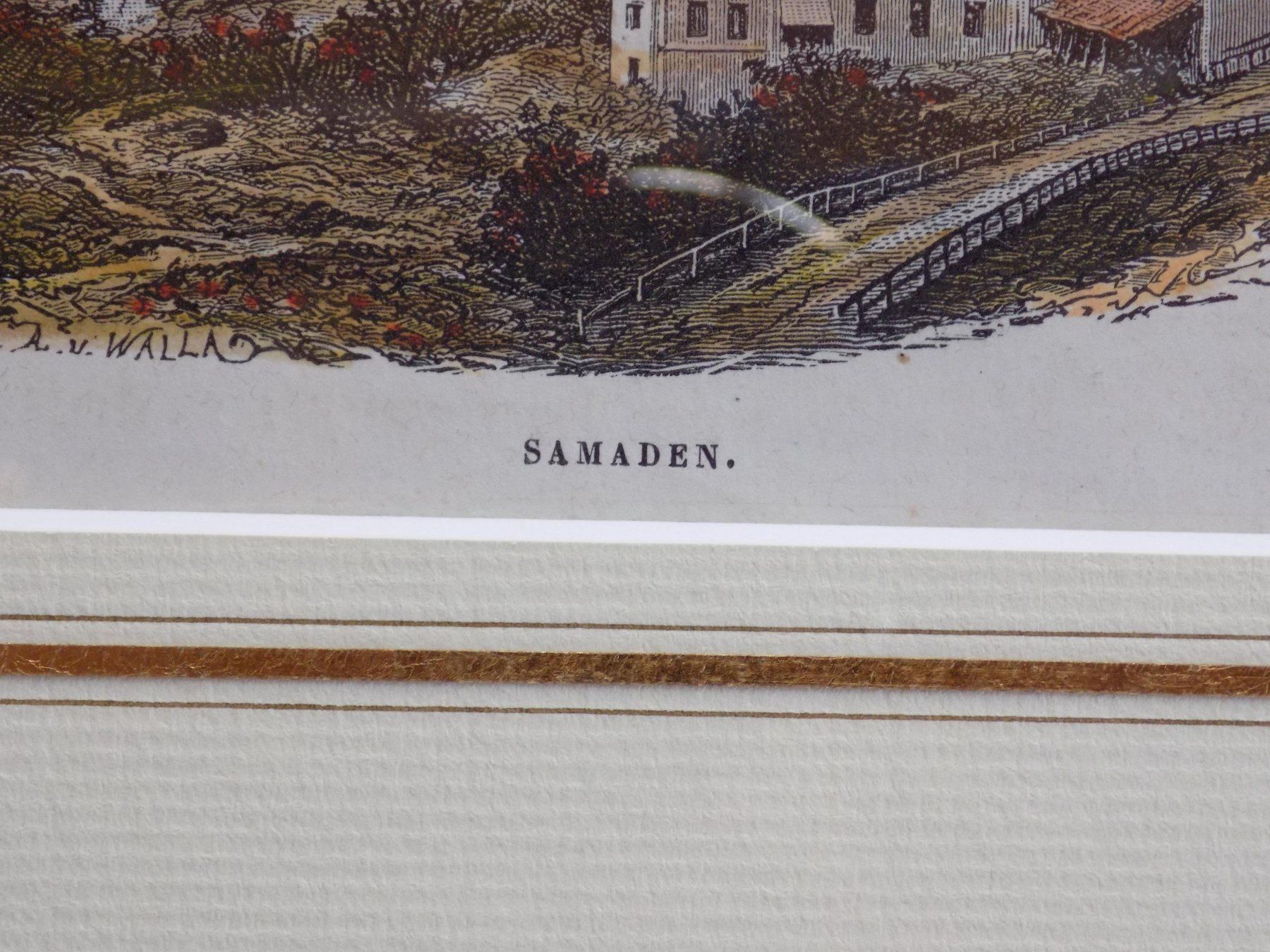 Gravures: Samaden Engadin – D'occasion à Risch par Rischli15 2