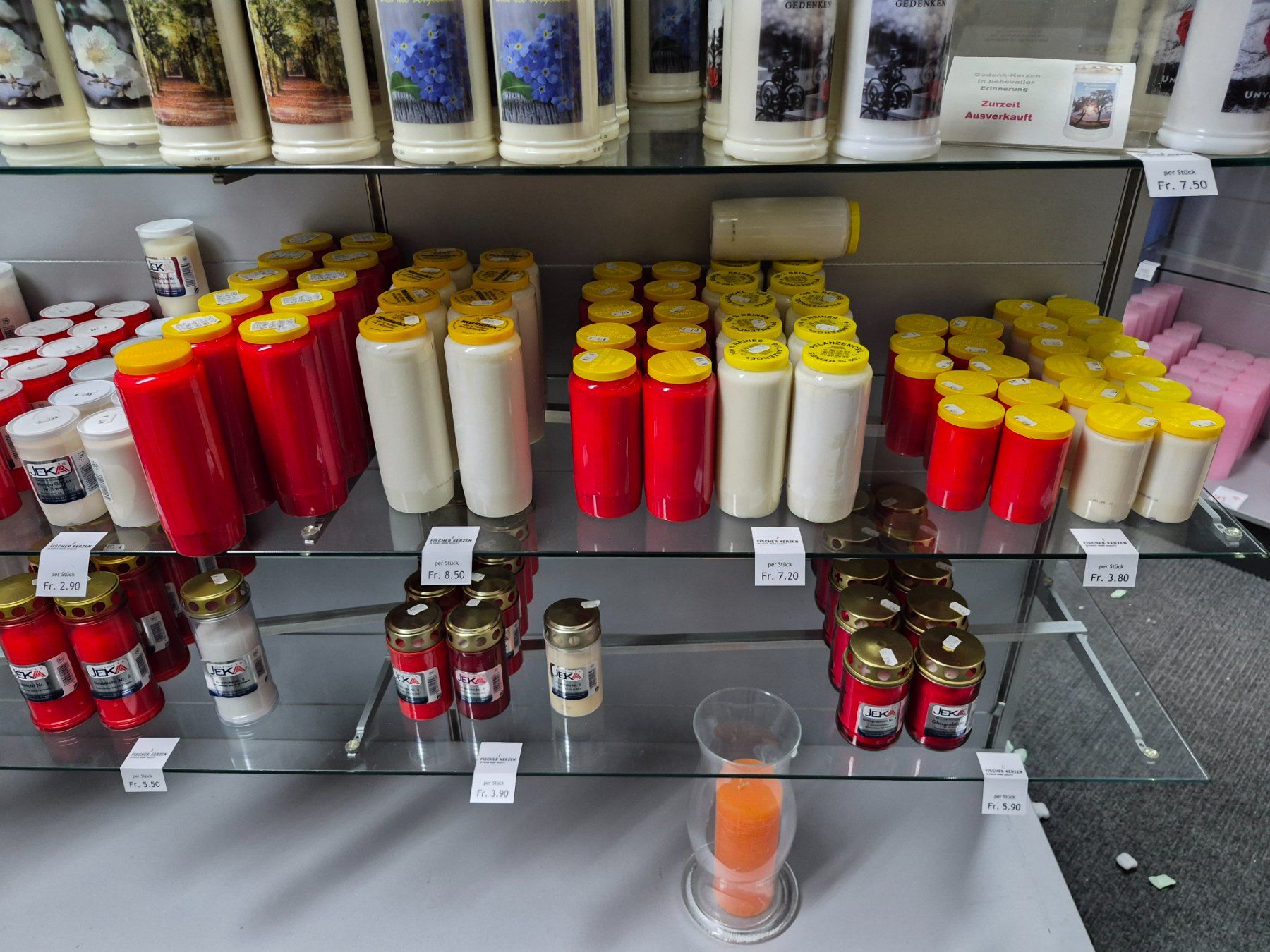 Candele: 495 Posten Grablichter & Deko  aus Liquidation – Nuovo (secondo la descrizione) da Derendingen venduto da Meisterstuecke 2
